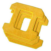 Комплект салфеток из микрофибры для Hobot 268 (3 шт.) желтые